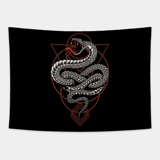 Spiritual snake geometry Tapestry