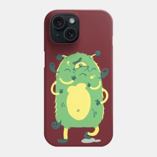 Plankton monster green Phone Case