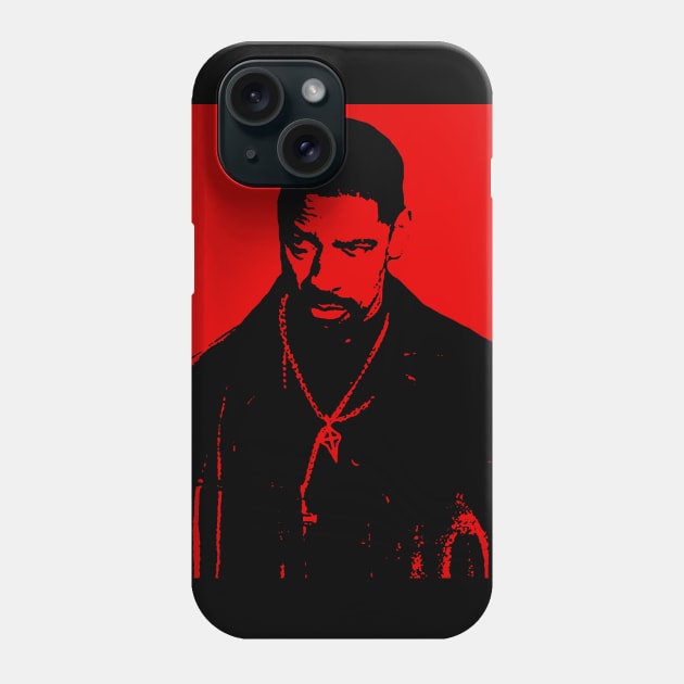 denzel washington Phone Case by oryan80