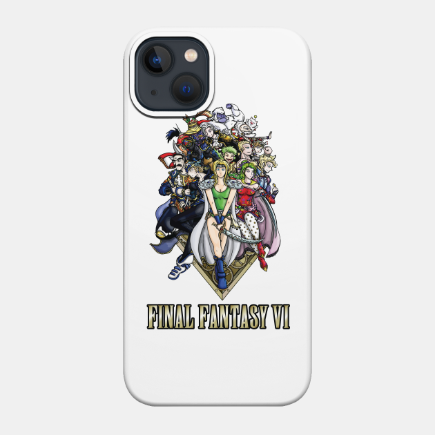 Final Fantasy VI Heroes - Final Fantasy Vi - Phone Case