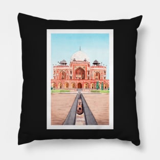 Humayun Tomb, India Pillow