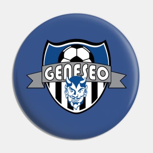 Geneseo Girls Soccer Crest Pin