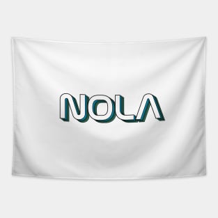 NOLA nasa lettering Tapestry