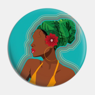 Black girl Pin