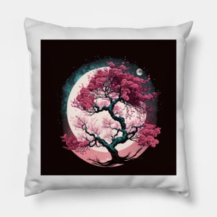 Tree of Life - Cherry Blossom Pillow