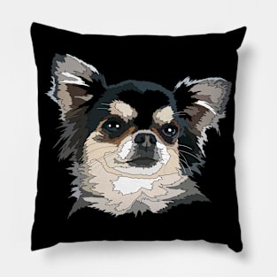 Long Haired Chihuahua Pillow