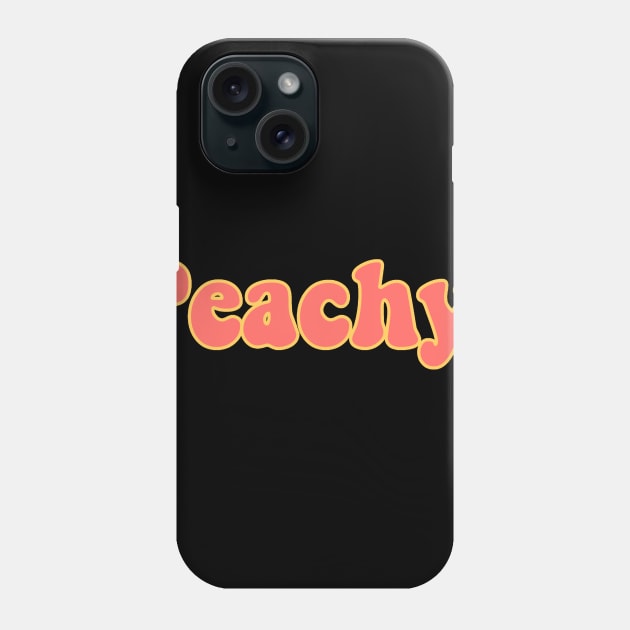 peachy Phone Case by nostalgia