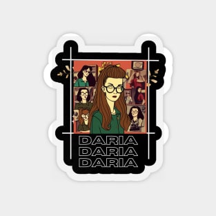 Daria vintage 90s style Magnet