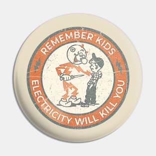 REDDY KILLOWATS VINTAGE retro Pin