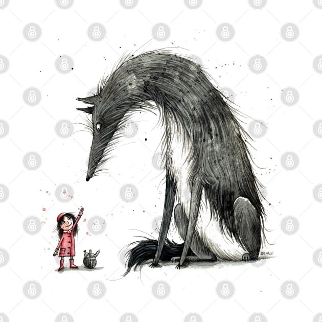 Rotkäppchen und der Wolf - Little Red Riding Hood by JunieMond