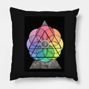 Dark Geometry Pillow