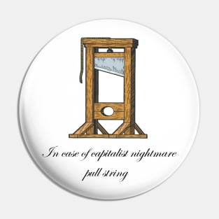 The Emergency Guillotine Pin