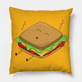 Sleeping Sandwich Pillow