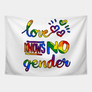 Love Knows No Gender Tapestry