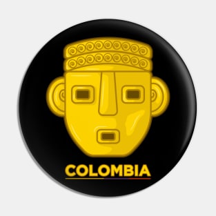 Colombian ancient art Pin