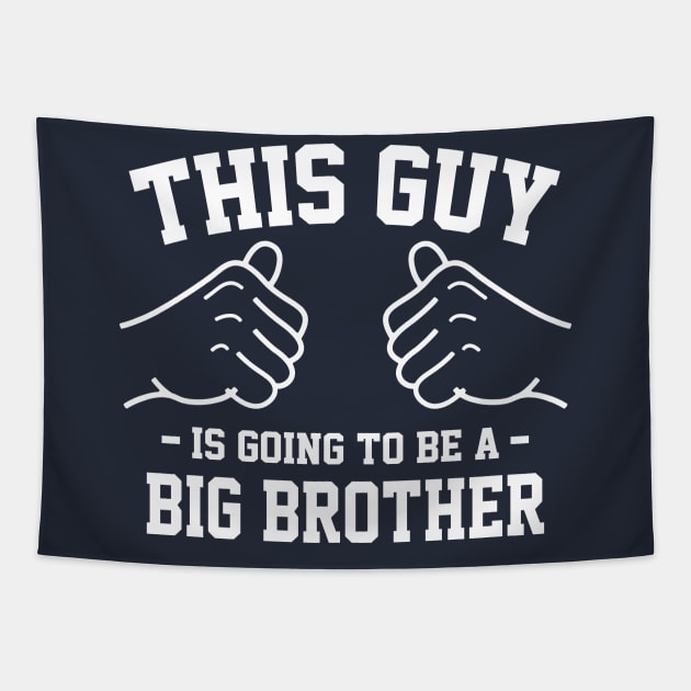 This guy is going to be a big brother Tapestry by Lazarino