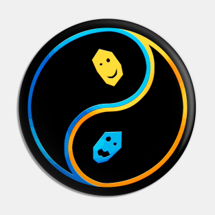 Neo Yin Yang Alternate Pin