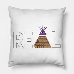 IT'S REAL T-Shirt Pillow