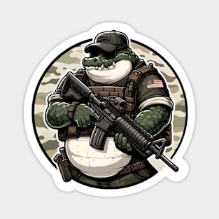 Tactical Crocodile Operator Magnet