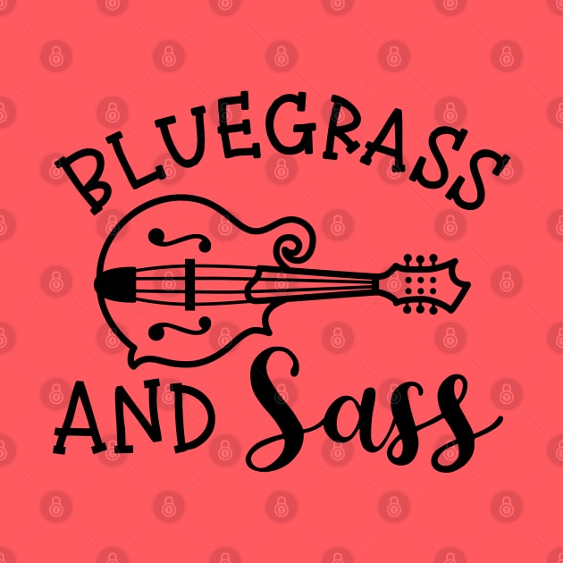 Bluegrass and Sass Mandolin Funny by GlimmerDesigns