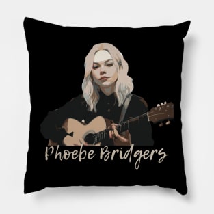 VINTAGE Phoebe Bridgers // INDIE FANS ART Pillow