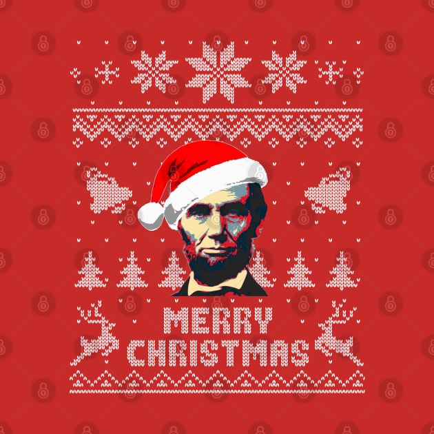 Abraham Lincoln Merry Christmas by Nerd_art