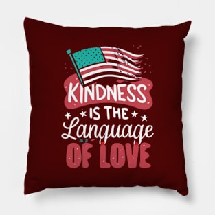 Kindness Design Pillow