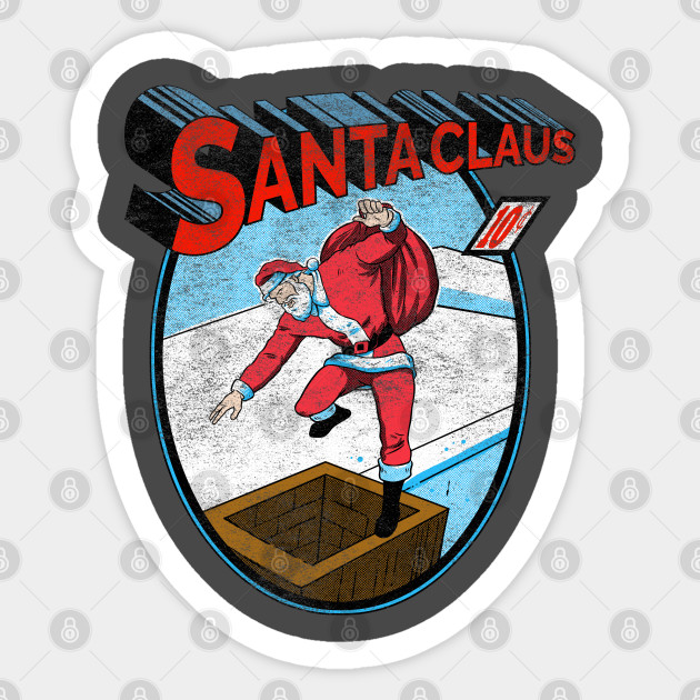 Super Santa - Santa Claus - Sticker