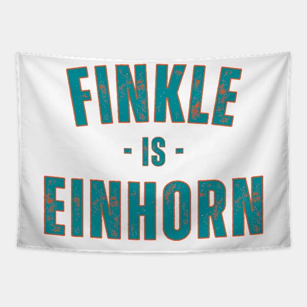 FINKLE IS EINHORN Tapestry by Davidsmith