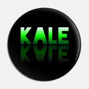 Kale - Healthy Lifestyle - Foodie Food Lover - Graphic Typography Pin