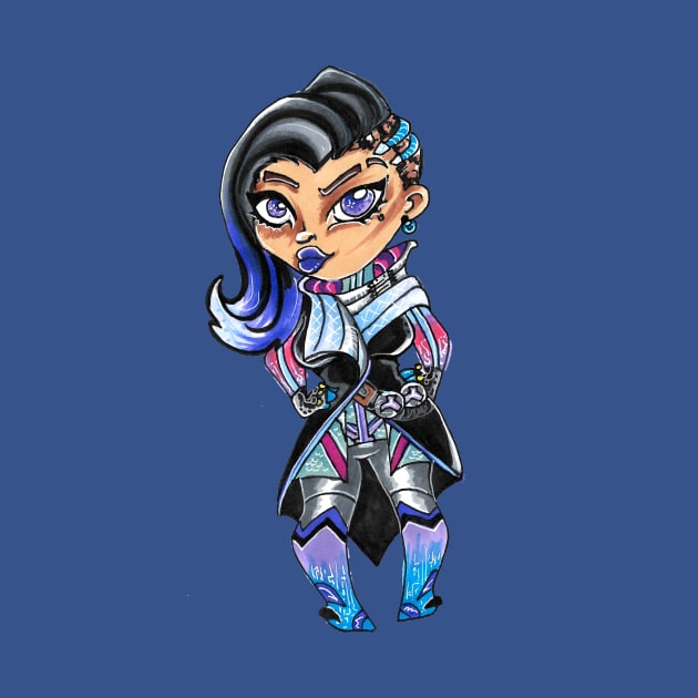 Sombra  hacked Chibi by Geeky Gimmicks