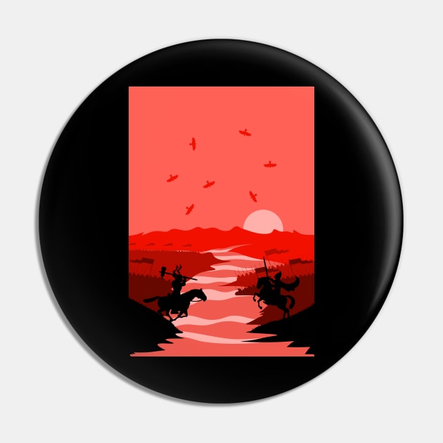 River Battle Pin by LordNeckbeard