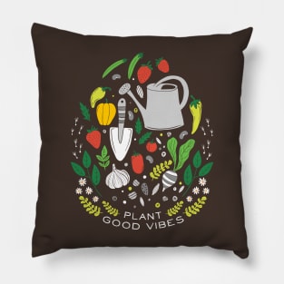 Plant Good Vibes Pillow