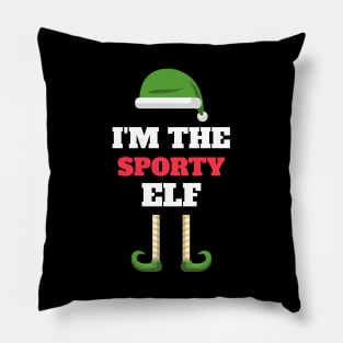 I;m the Sporty Elf Pillow