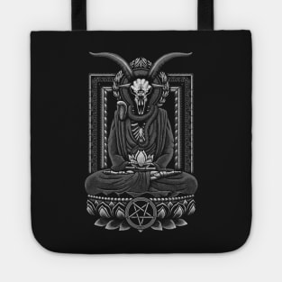 Baphomet Buddha Tote