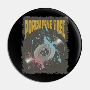 Porcupine Tree Vintage Vynil Pin