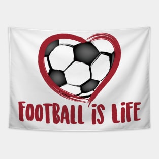 Football is Life Tapestry