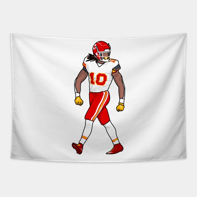 Isiah the running back Tapestry by Rsclstar