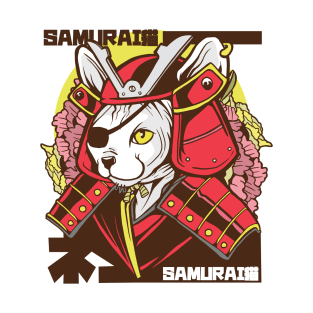 SAMURAI JAPANESE CAT T-Shirt