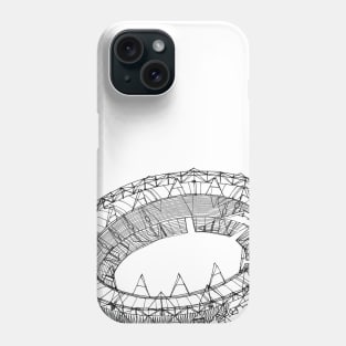 Olympic Stadium - Hand Drawn Print Phone Case