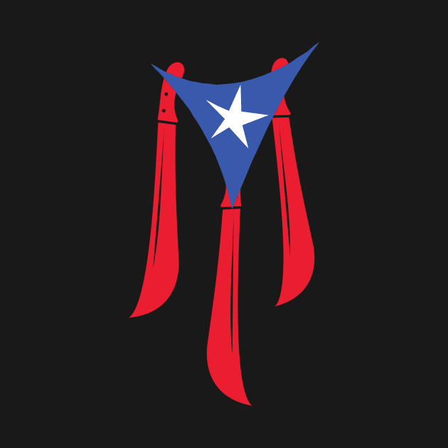 Puerto Rico Machetero Boricua Jibaro by PuertoRicoShirts