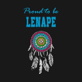 Native American Lenape Dreamcatcher 42 T-Shirt