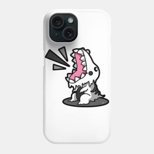 SM3GMASAURUS REX WHITE (BLACK) Phone Case