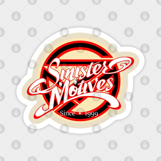 Sinister Motives vintage Magnet by Sinister Motives Designs