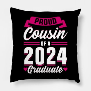 Proud Cousin of a 2024 Graduate Pillow