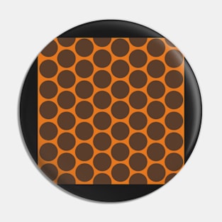 retro circles Pin