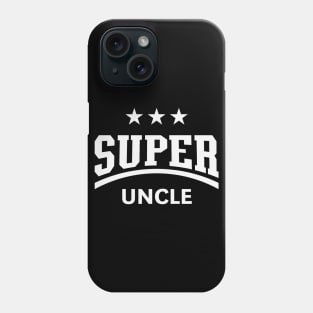 Super Uncle (White) Phone Case