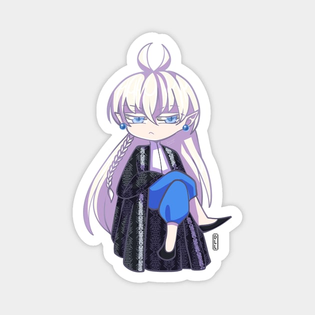 Chibi Lucinia Magnet by darklightlantern@gmail.com