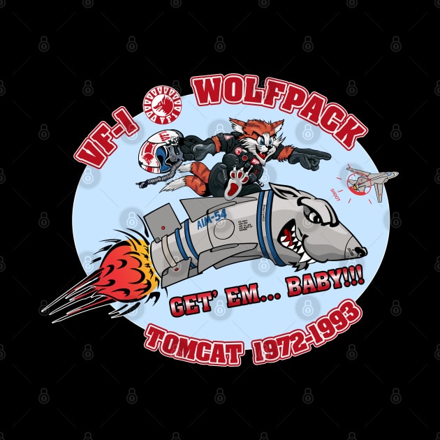 VF-1 Wolfpack Nose Art by MBK