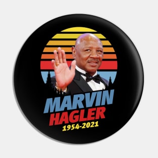 Rip Marvin Hagler 1954-2021 Pin